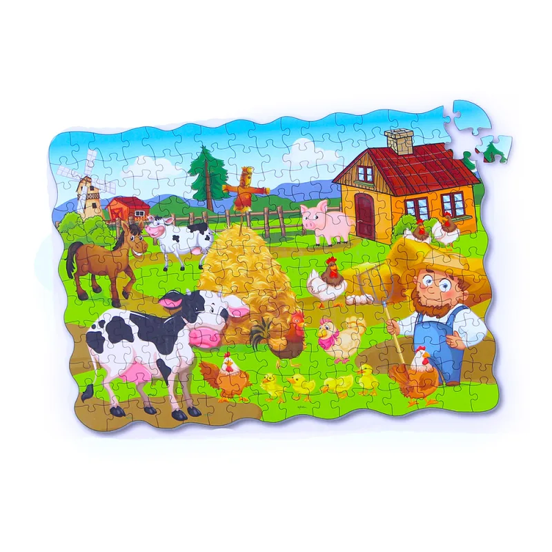 Rappa Puzzle farma 208 ks 90x64 cm