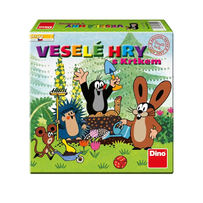 Dino hry Dino Veselé hry s Krtkom hra pre deti