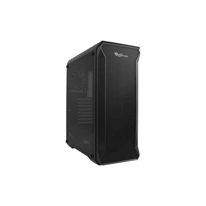 Počítačová skříň Genesis IRID 505 V2/Midi Tower/Transpar./Černá NPC-1517