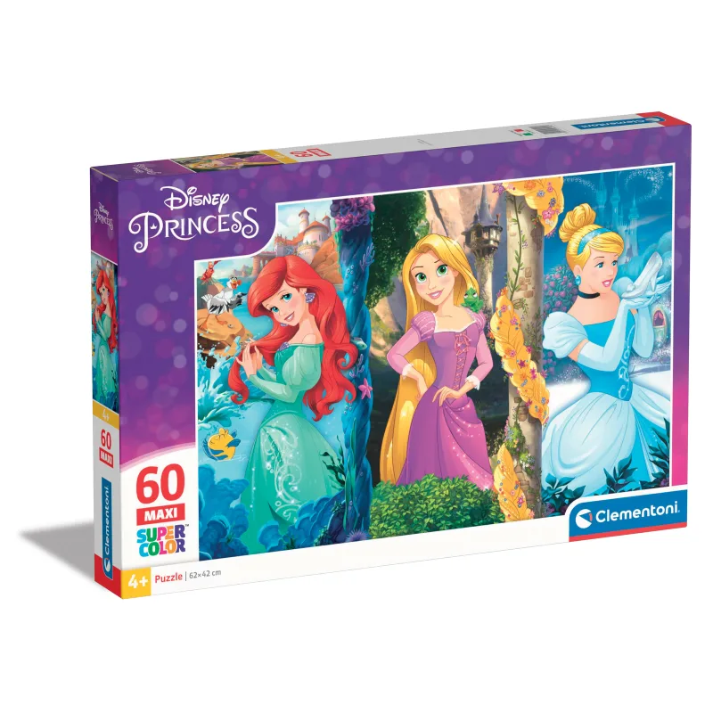 Clementoni Puzzle 60 dielikov MAXI - Princezné