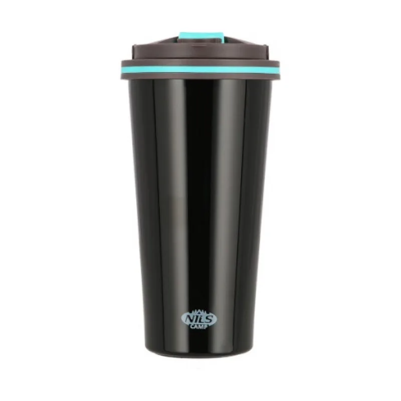 Termohrnek NILS Camp NCB18 černý, 500 ml.