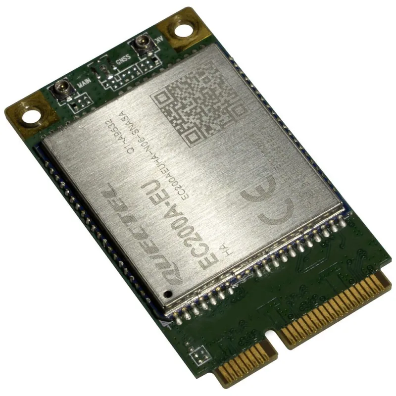 MIKROTIK 2G/3G/4G/LTE miniPCi-e karta, 2 x u.FL, bands 1/3/5/7/8/20/28/38/40/41, CAT4 R11eL-EC200A-EU