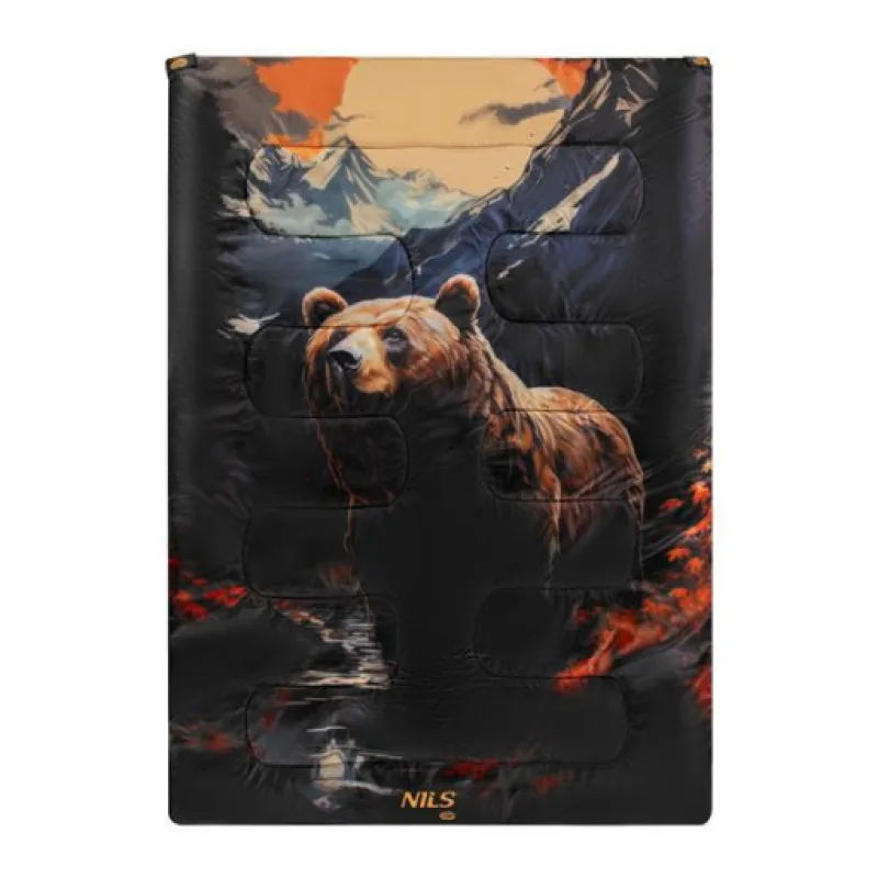 Spací pytel NILS Camp NC3601 Bear 3v1, 200x140 cm