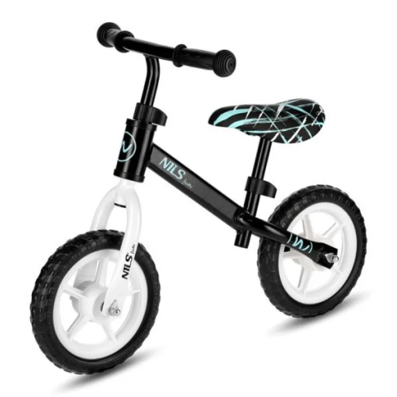 NILS Fun RB134 Dětské odrážedlo 10" černé
