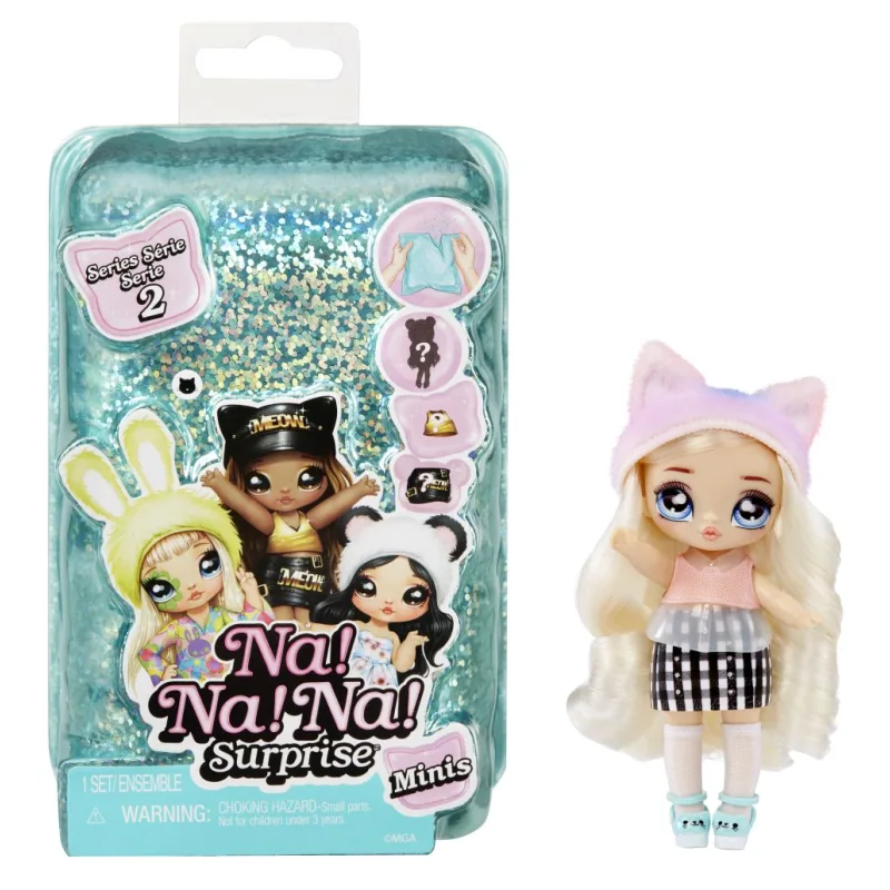 MGA tu! Na! Na! Bábika Surprise Mini, séria 2, PDQ