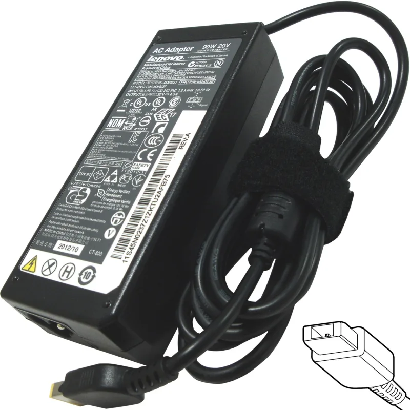 SIL Napájecí adaptér 90W, 20V YOGA conn., originál Lenovo 77011100