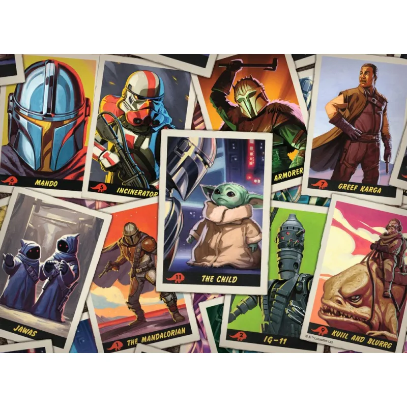 Ravensburger Star Wars: The Mandalorian: Baby Yoda 500 dielikov