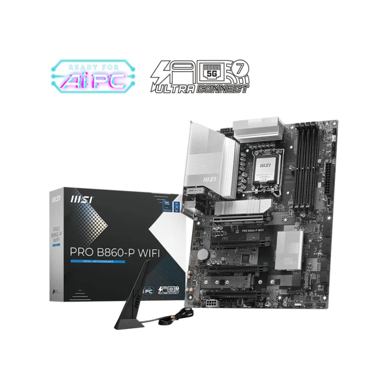 MSI PRO B860-P WIFI/LGA 1851/ATX PRO B860-P WIFI