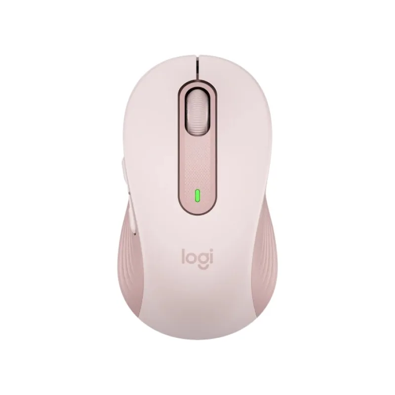 Logitech Signature M650/Kancelářská/Optická/Pro praváky/4 000 DPI/USB+BT/Růžová 910-006254