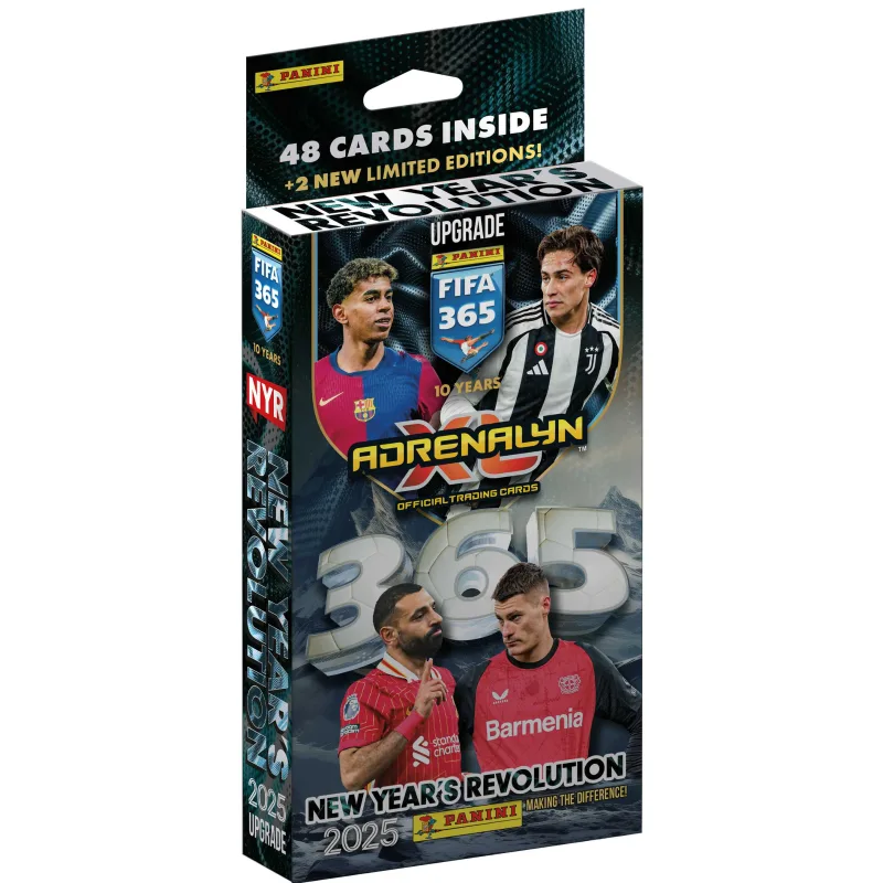 PANINI FIFA 365 2024/2025 - ADRENALYN karty - NEW YEAR'S REVOLUTION (UPGRADE)