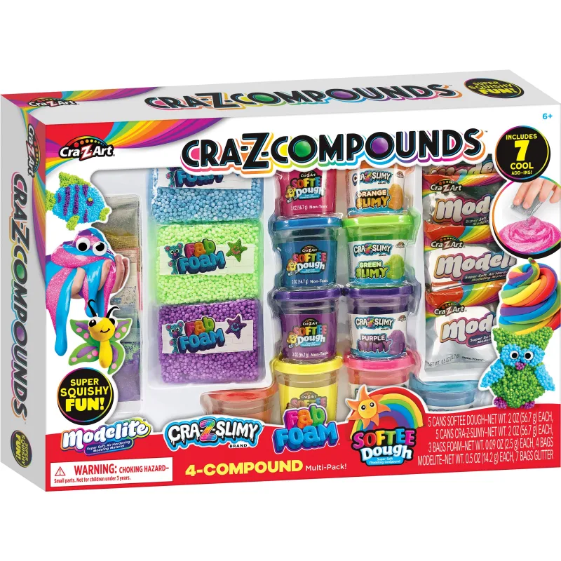 Mac Toys Cra-Z-Art Súprava super hmôt s trblietkami