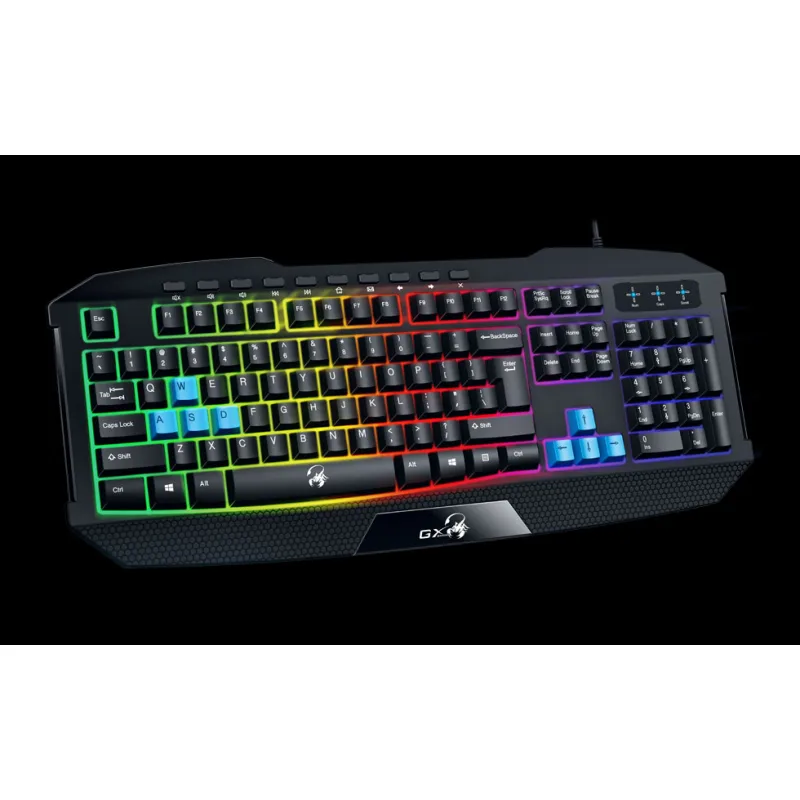 GENIUS K215/Drátová USB/CZ-SK layout/Černá 31310474106