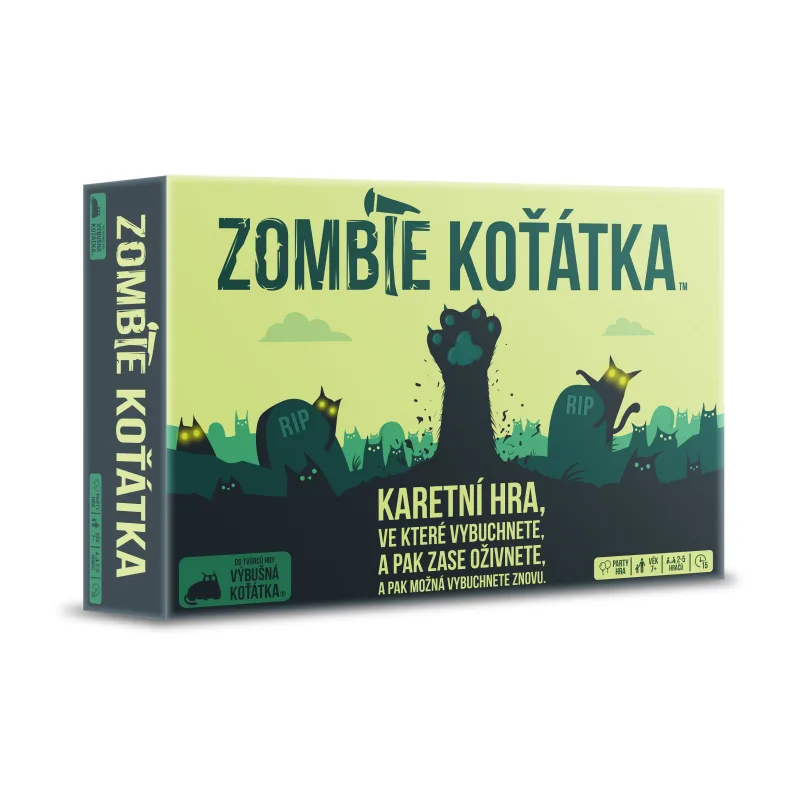 Exploding Kittens Výbušná koťátka: Zombie koťátka