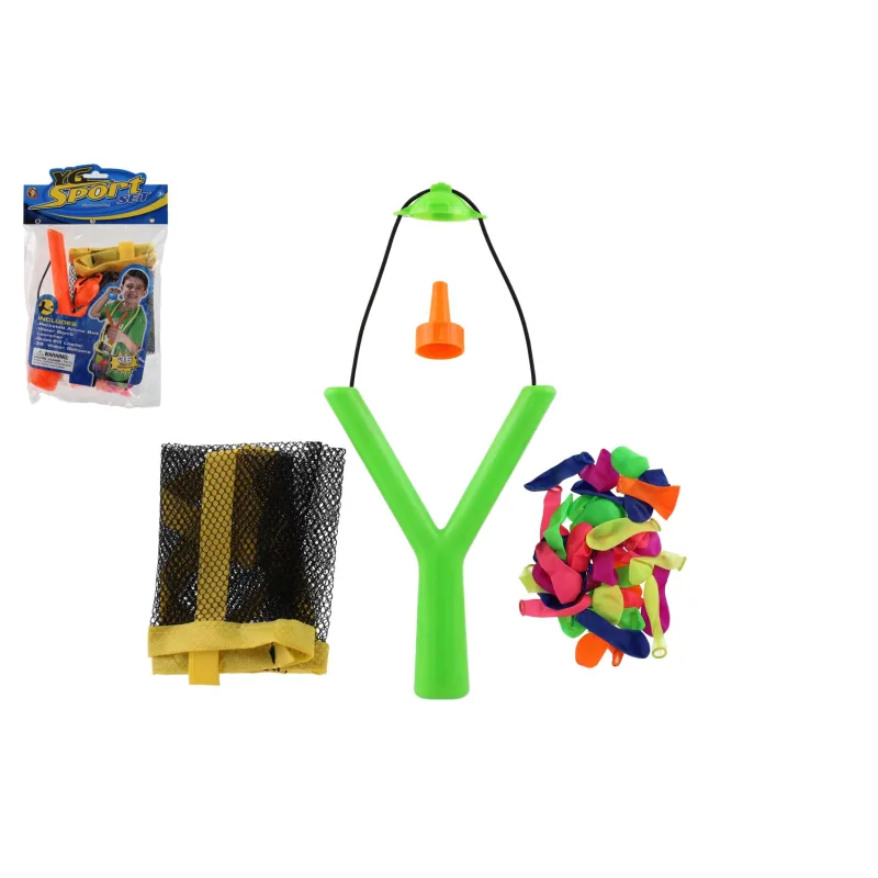 Teddies Prak s vodnými bombami/balónikmi 36ks plast 14x19cm 2 farby v sáčku