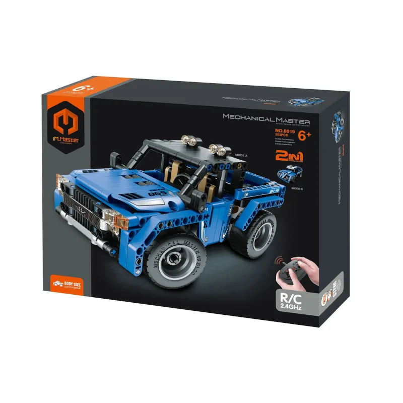 iM.Master Stavebnica iM.MASTER terénne auto RC skladací plast 2,4 GHz 353 dielikov na batérie v krab. 35x27x7