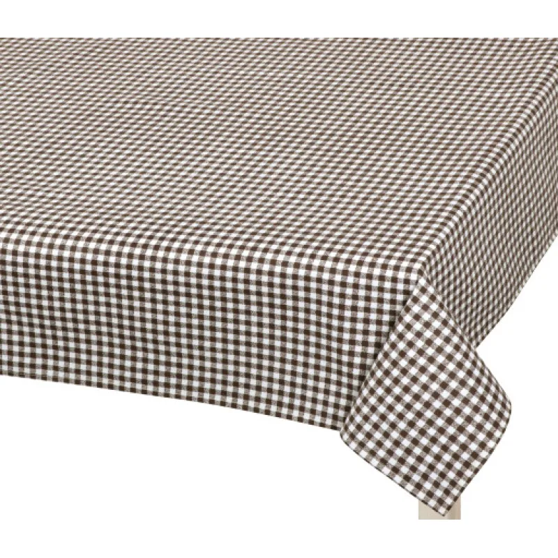 Bellatex Ubrus BERTA, Kostička hnědá, bílá - 120x140 cm