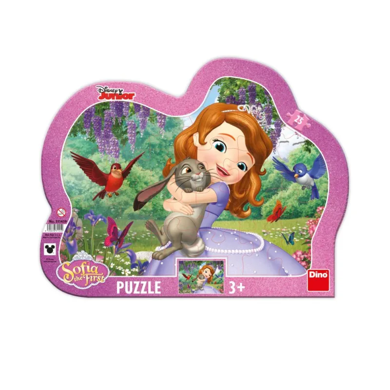 Dino SOFIA A ZVIERATKA 25 doskové Puzzle