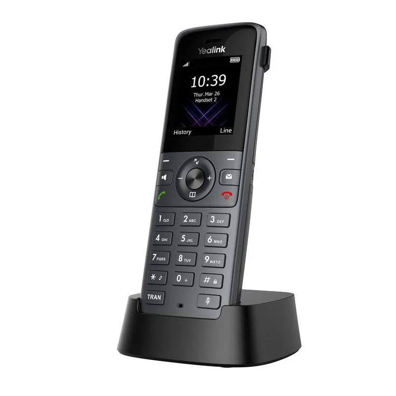 Yealink W73H IP DECT ručka pro W70B, 1,8'' bar.disp. W73H