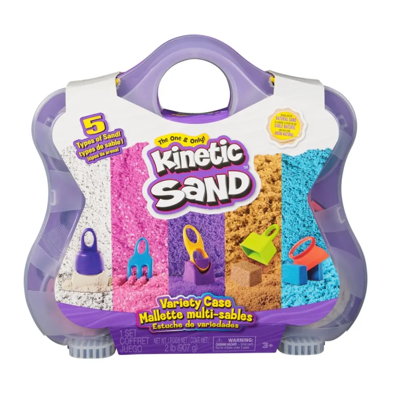 Spin Master KINETIC SAND KUFRÍK S DOPLNKAMI
