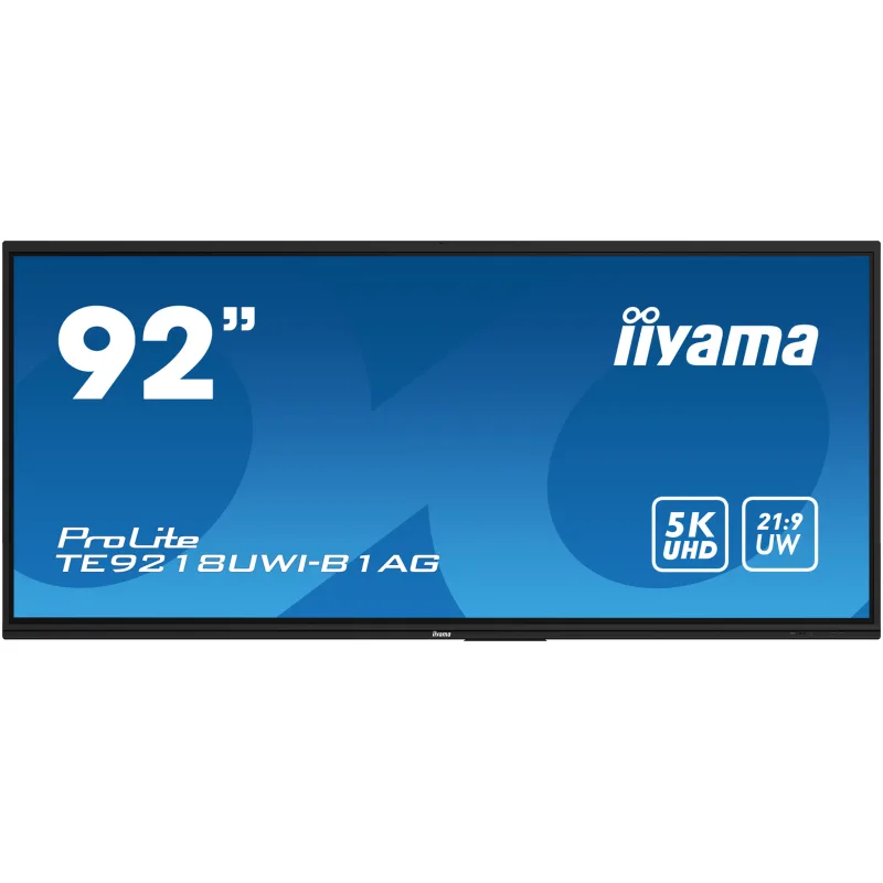 92" iiyama TE9218UWI-B1AG:VA,UW5K,Android,USB-C TE9218UWI-B1AG