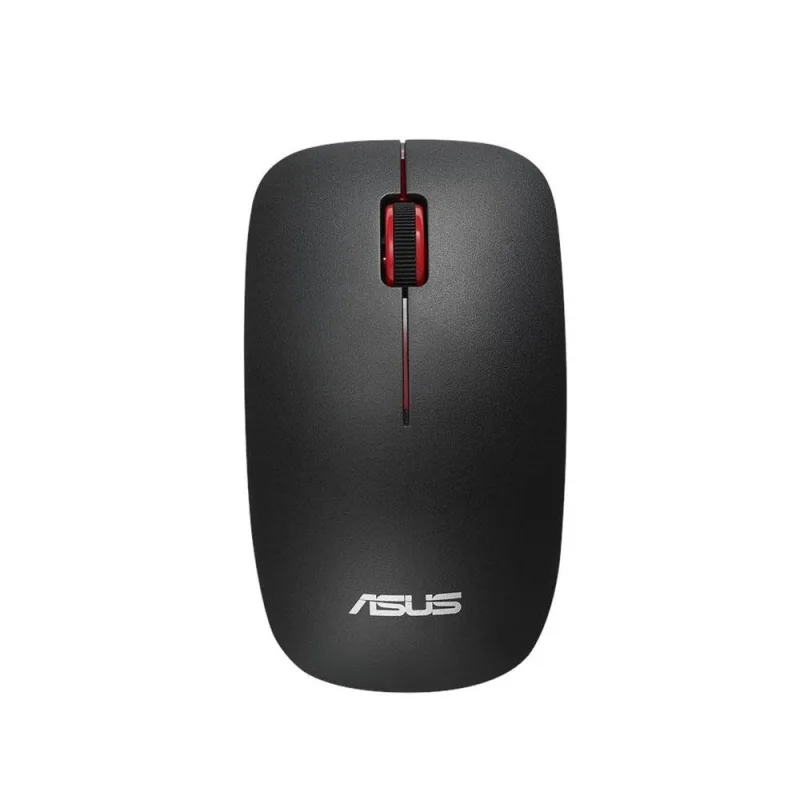 ASUS WT300/Cestovní/Optická/1 600 DPI/Bezdrátová USB/Černá-červená 90XB0450-BMU000