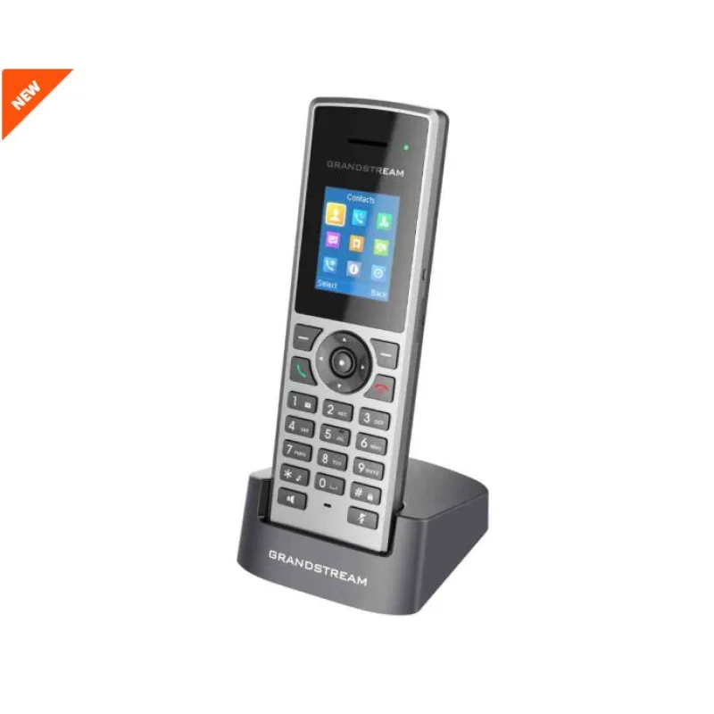 Grandstream DECT ručka DP722, 1,8" TFT bar. displej, 3.5mm jack, Micro-USB, 3cest. audiokonf. DP722