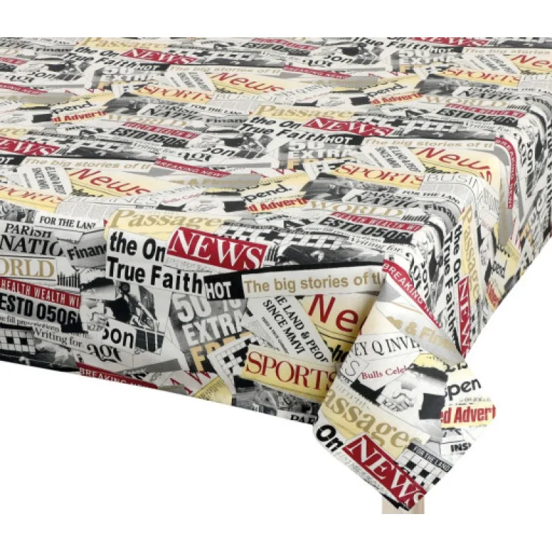 Bellatex Ubrus ADÉLA Noviny - 120x140cm
