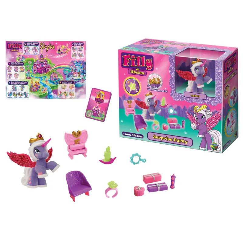 Filly Stars Glitter sada fliška 4 druhy