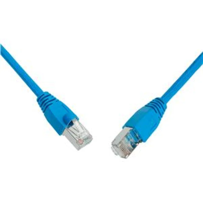 SOLARIX patch kabel CAT6 SFTP PVC 5m modrý snag-proof 28730509