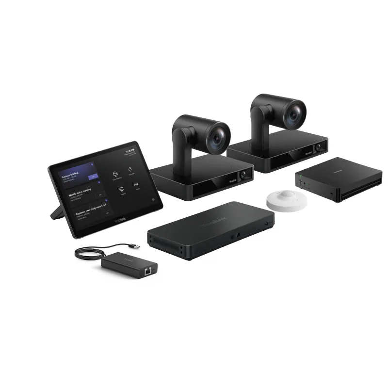 Yealink MVC S90-C5U-004,Microsoft Teams Rooms (2x UVC86, MTouch Plus, AVHub, BYOD-Extender MVC S90-C5U-004