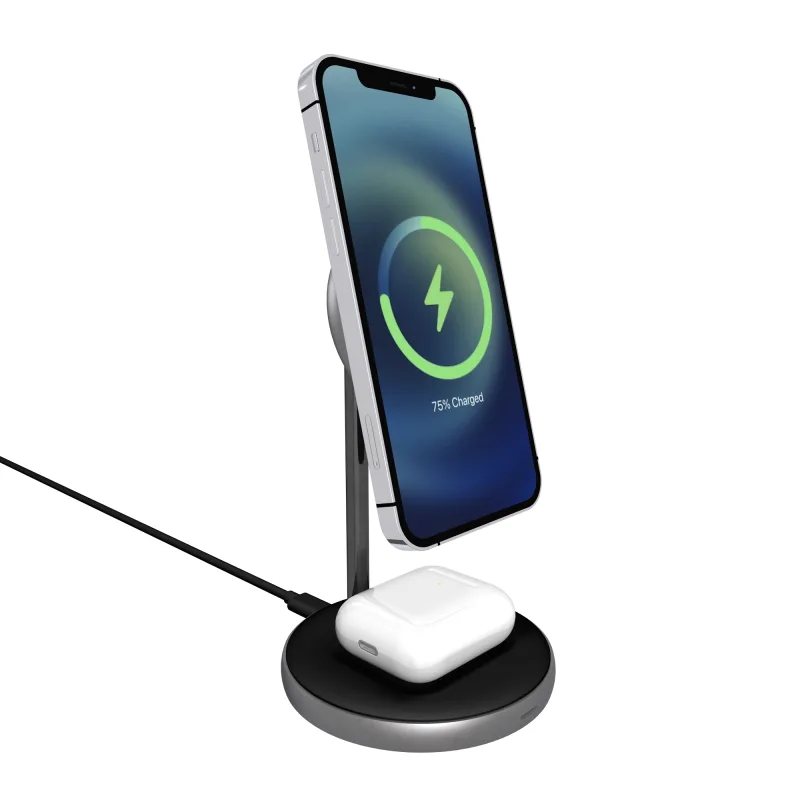 Epico 2in1 Magnetic Wireless Charger - černá 9915111300032