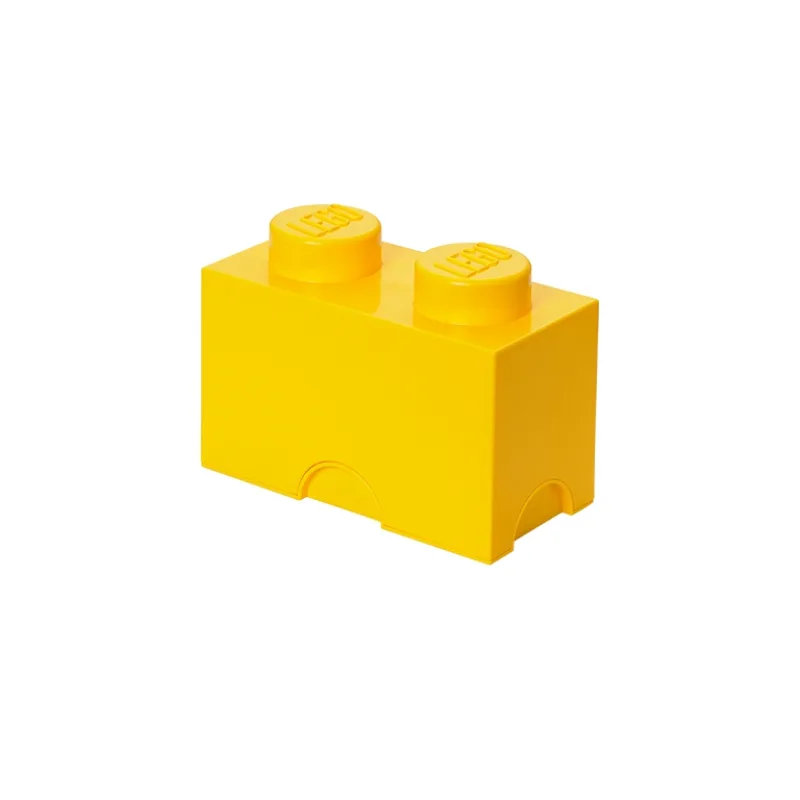 Smartlife LEGO úložný box 2 - žlutá