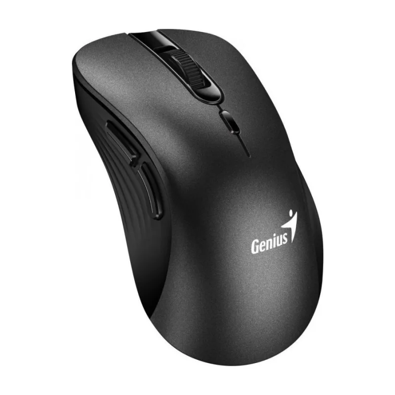 Genius Ergo 8100S/Ergonomická/Optická/Pro praváky/1 600 DPI/Bezdrátová USB/Černá 31030040400
