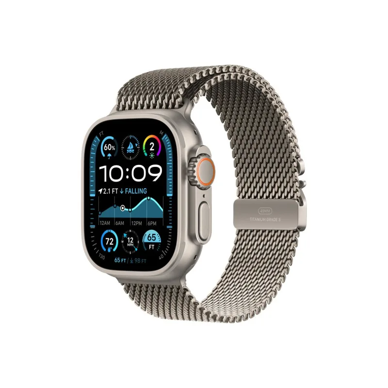 APPLE Watch Acc/49/Natural Titan Milan.Loop - Medium MXKD3ZM/A