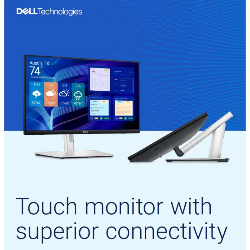 24" LCD Dell P2424HT Touch 5ms/16:9/mat/USB-C/repr 210-BHSK