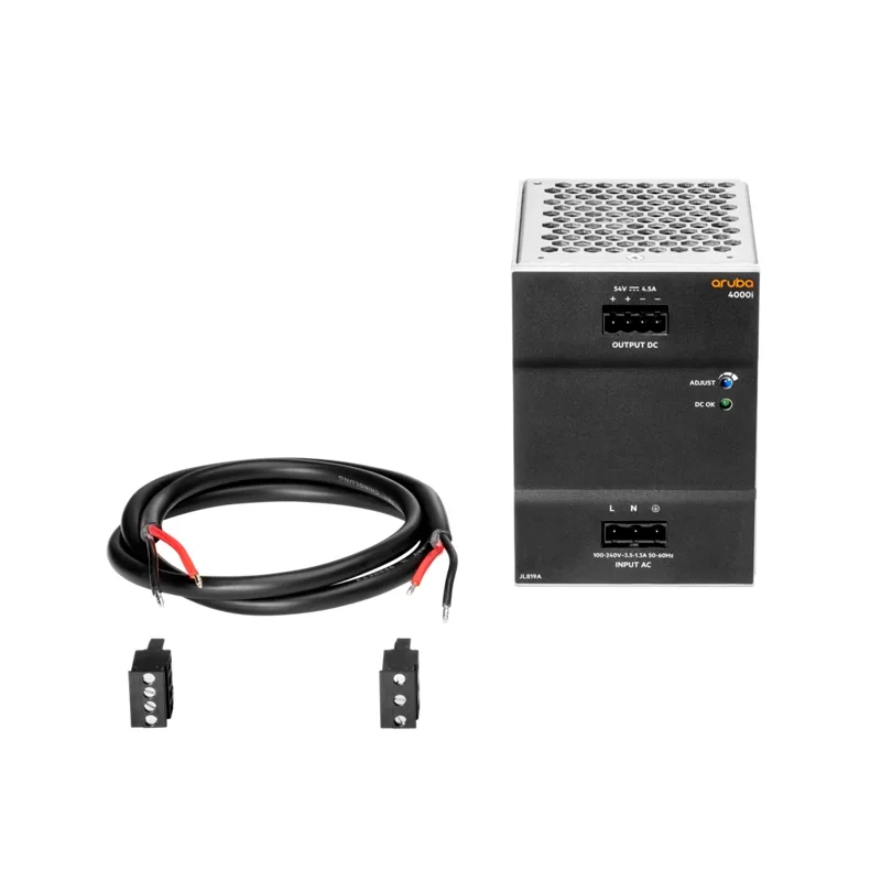 HP ENTERPRISE Aruba 4000i POE 240W AC DIN Power Supply JL819A