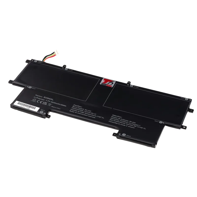 Baterie T6 Power pro HP EliteBook Folio G1, 4935mAh, 38Wh, 4cell, Li-pol NBHP0187