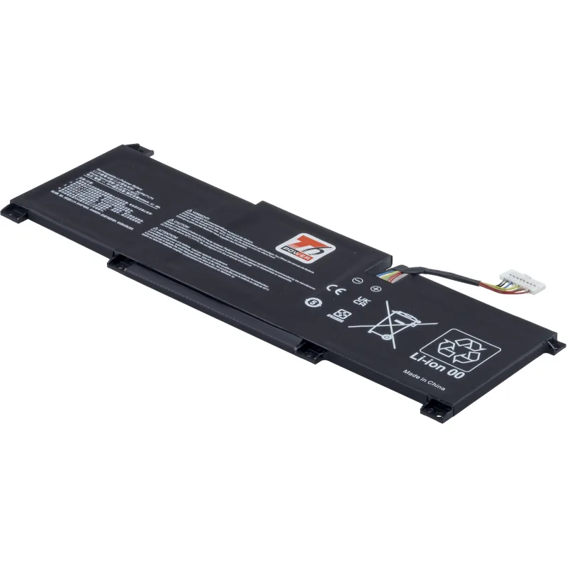 Baterie T6 Power MSI BTY-M491, 4600mAh, 52,4Wh, 3cell, Li-pol, white connector NBPR0047
