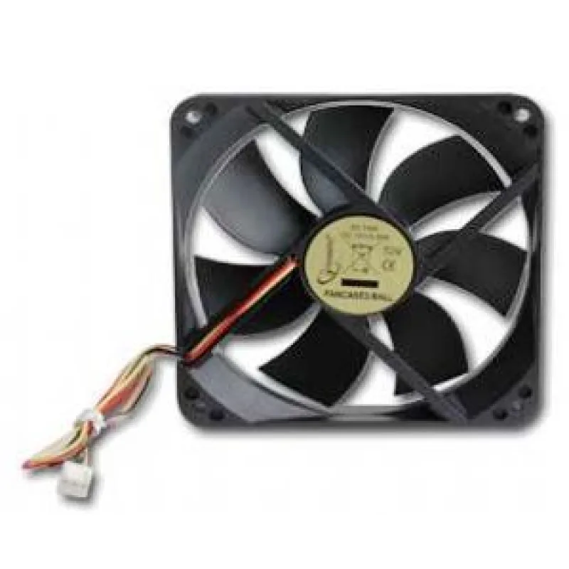 GEMBIRD Ventilátor do skříně 120x120 kuličkové ložisko FANCASE3/BALL