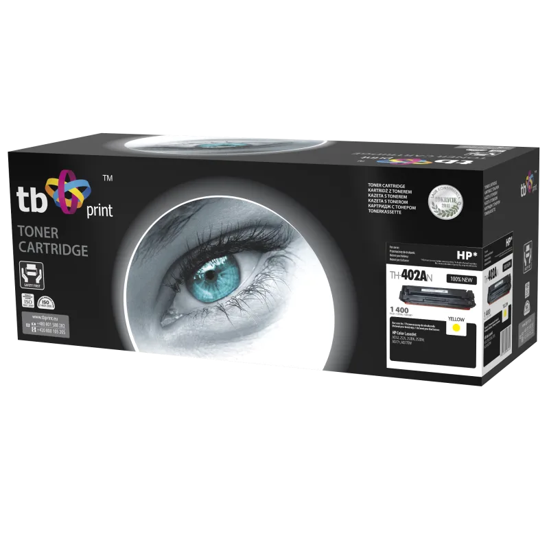 Toner TB kompatibilní s HP CLJM252/277,YE,1400,new TH-402AN
