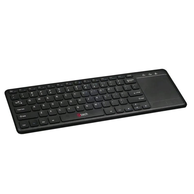 C-TECH WLTK-01/Bezdrátová USB/CZ-SK layout/Černá WLTK-01
