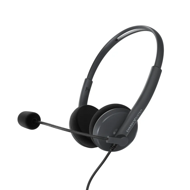 PIONEER Energy Sistem Headset Office 2, komunikační sluchátka s mikrofonem, černá 452132