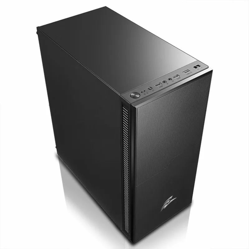 EVOLVEO Silens S1/Midi Tower/Transpar./Černá CAESILENSS1