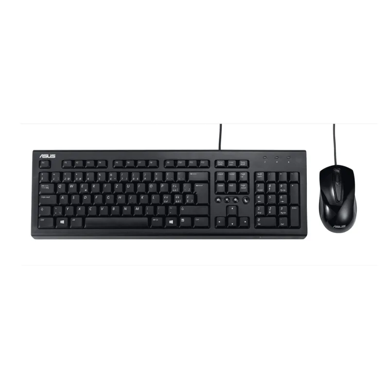 ASUS U2000 Keyboard + Mouse Set CZ/SK (BK) 90-XB1000KM000X0-