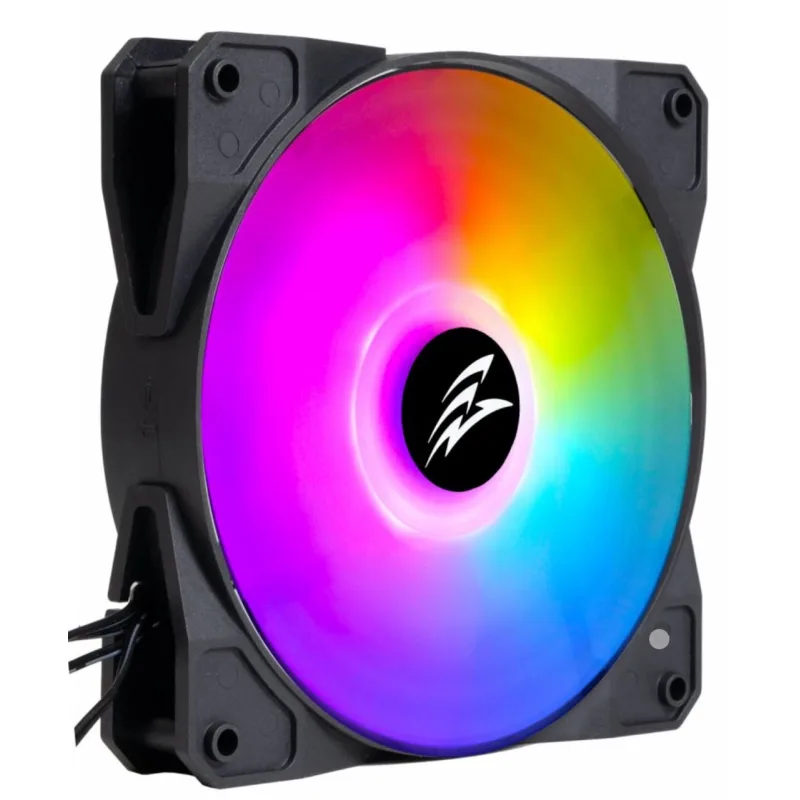EVOLVEO 12FMB, ventilátor, 120mm, 4pin molex, ARGB, master, černý RGBFAN12FMB