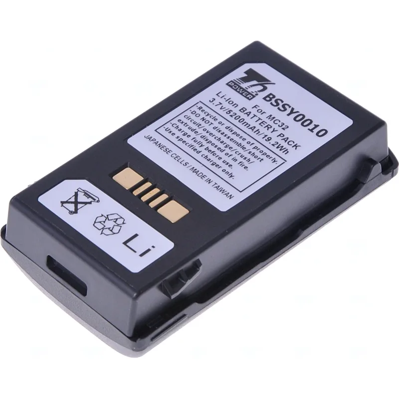 Baterie T6 Power Motorola Zebra MC3200, MC32N0-G, MC32N0-R, MC32N0-S, 5200mAh, 19,2Wh, Li-ion BSSY0010