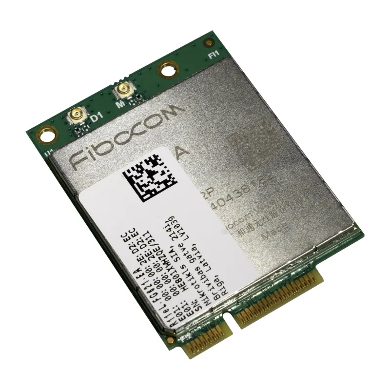 Mikrotik R11eL-FG621-EA, miniPCIe CAT6 LTE karta R11eL-FG621-EA