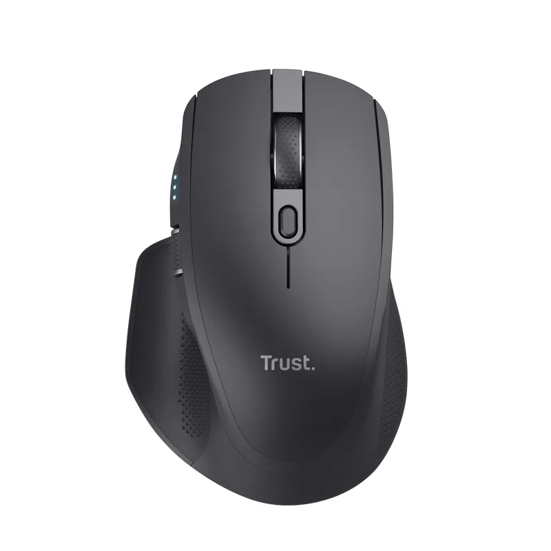 Trust Ozaa+/Kancelářská/Optická/Pro praváky/3 200 DPI/USB+BT/Černá 24820