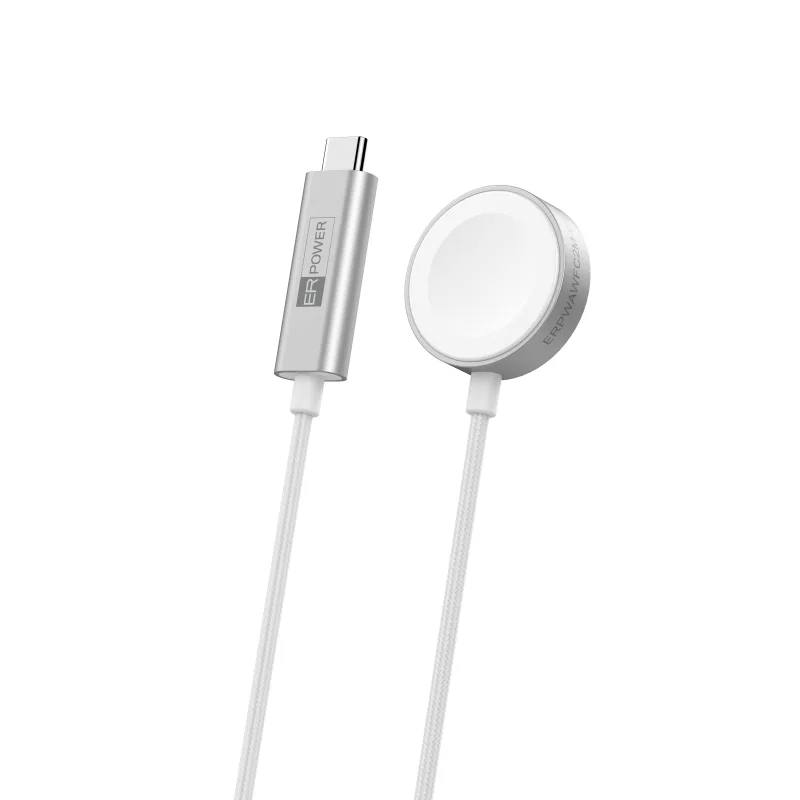 ER POWER MFW 7,5W nabíječka pro Apple Watch - bílá ERPWAWFC2M-WH