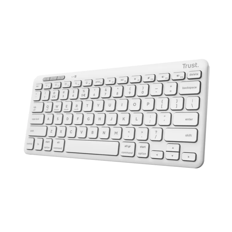 TRUST Lyra/Bezdrátová USB/US layout/Bílá 25097